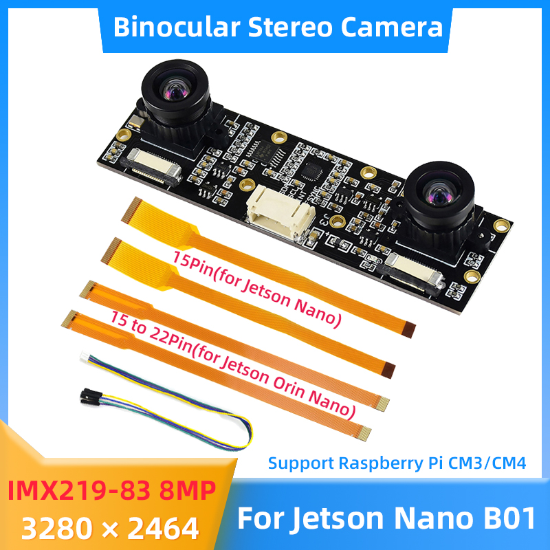 8MP IMX219 Binocular Camera fo - огляд і ціна Raspberry Pi Hq Camera Microscope Lens