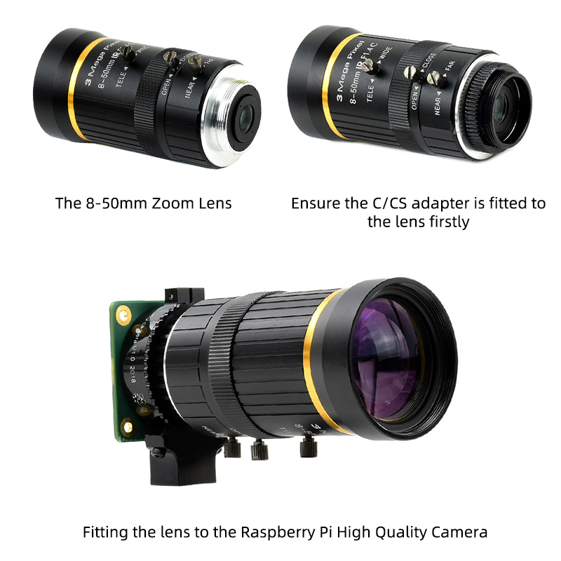 Raspberry Pi High Quality Came - огляд і ціна Raspberry Pi Global Shutter Camera Imx296