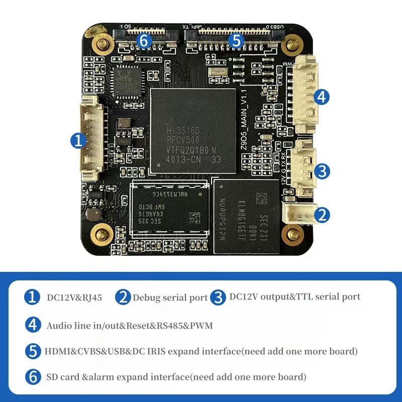 DV500 IMX585 4K starlight ultr - огляд і ціна Imx585 Ultra Low Light Camera Module